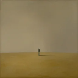 the void, painting by rene magritte, high detail, high resolution