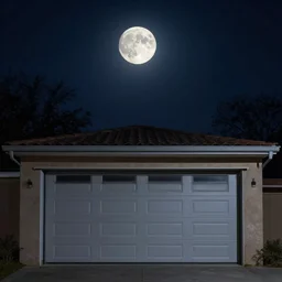 a garage kit, raising my head, i see the moon so bright ; withdrawing my eyes, my nostalgia comes around, made of ticks + plastic, highly quality, artstation,