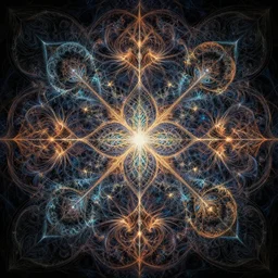 symmetry!! a benevolent dmt entity god, psychedelic fractals, geometry, trippy, very detailed, perfect lighting, perfect composition, 4 k, artgerm, derek zabrocki, greg rutkowski