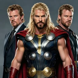 a highly detailed beautiful portrait of thor marvel, james gurney, james jean