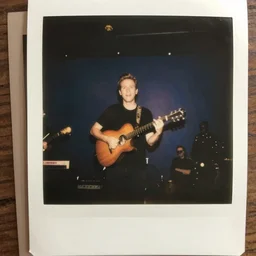 polaroid the oh sees john dwyer on stage, 1 9 8 0 s