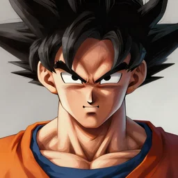 goku as a realistic fantasy d & d character, closeup portrait art by donato giancola and greg rutkowski, realistic face, digital art, trending on artstation