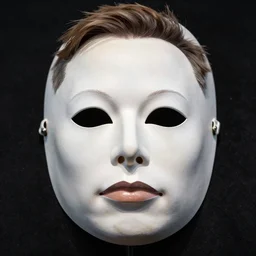 anonymous mask, elon musk model