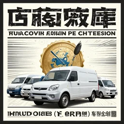 advertisement poster for a cooperative vehicle company, graphic design, very detailed text