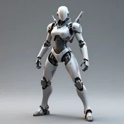 combat ninja robot designed by jony ive, combat stance, warframe art, feminine proportions, portrait, cyberpunk 2 0 2 0 manual, by steampoweredmikej, by tim bradstreet, inktober, ink drawing, black and white, coloring pages, manga, highly detailed