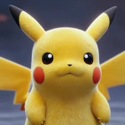 film still frrom the terminator ( 1 9 8 4 ) pikachu as the terrminator face