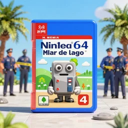 the fbi raid of mar de lago as a nintendo 6 4 game