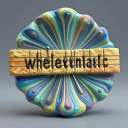 whole tone scale, psychedelic sculpture, 3ds max