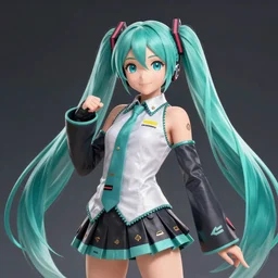 digital art of hatsune miku in overwatch, official overwatch game art, trending on artstation, 8 k, rendered in octane, unreal engine