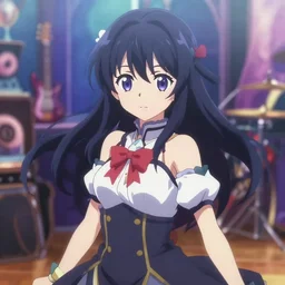isekai cute anime girl in a magical music video, stylized, beautiful lineart, depth focus, rankings pixiv, artstation, chromatic aberration, soft lighting, visual novel artstation, hdr, cinematic, by kadokawa, nitroplus, mihoyo, kodansha, shogakukan