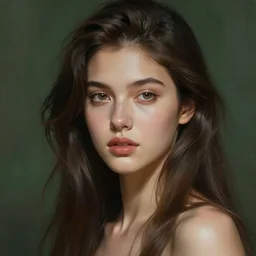 portrait of a very beautiful woman as the goddess of nature, digital painting, highly detailed, concept art, trending on artstation, epic composition, sharp focus, flawless render, masterpiece, perfect face, perfect anatomy, volumetric lighting