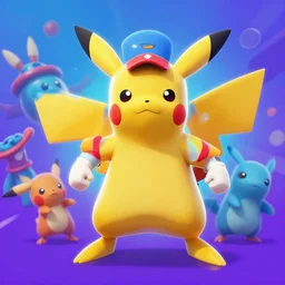 pokemon in fortnite, official fortnite game art
