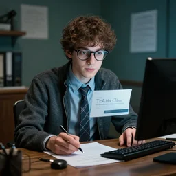 A nerd testing how prompts work