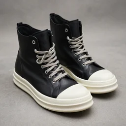 Rick Owens shoes, high resolution photo