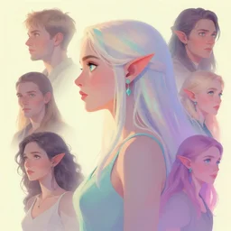 epic side profile female portrait by hsiao ron cheng and christophe vacher with imogen poots as gloomhaven paladin, pastel colors 5 4 k rtx volumetric light concept studio matte painting digital illustration fanart artstation by rob rey, artgerm, lawren harris, thomas blackshear, magali villeneuve, jeremy lipkin, eve ventrue