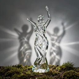 glass statue
