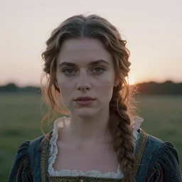 professional photography closeup portrait of a beautiful english renaissance female, in soft dreamy light at sunset, soft focus, hasselblad, nikon, hyperreal, artstation, by edward robert hughes, anniev leibovitz and steve mccurry, david lazar, jimmy nelsson