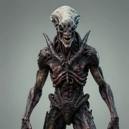 Portrait by H.R.Giger of Igor Ivanovich Strelkov very degraded Abomination, photo-realistic, 2K, highly detailed