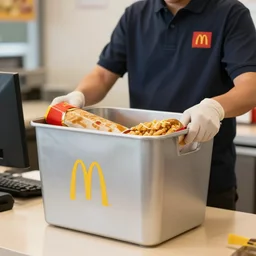 bin laden working in mcdonalds
