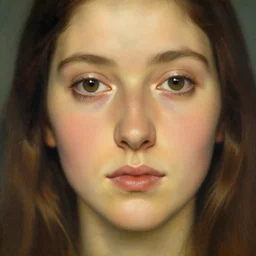 a close up of a person with long hair, a character portrait by maria fortuny, tumblr contest winner, les automatistes, stockphoto, shiny eyes, shallow depth of field