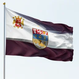 modern flag of the Kingdom of Colffue