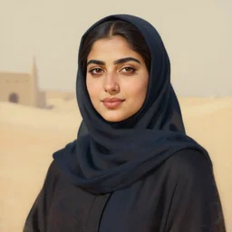 female portraits by ahmed aldoori, artwalshy