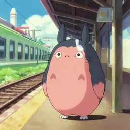 Train station, Ponyo art