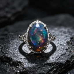 dark opal galaxy jewellery