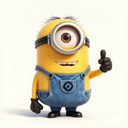 an epic painting minion rising thumb up to approve, we see him in front, pencil drawing, perfect composition, golden ratio, beautiful detailed, photorealistic, digital painting, concept art, smooth, sharp focus, illustration, artstation trending, octane render, unreal engine