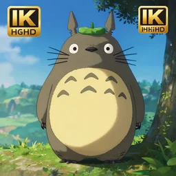 Totoro in The Legend of Zelda: The Wind Waker, 4k, UHD