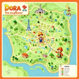 the map from dora the explorer