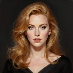 portrait shot of christina hendricks by syd mead. intricate, elegant, highly detailed, centered, digital painting, artstation, concept art, smooth, sharp focus, illustration, artgerm, syd mead