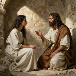 mirtha legrand talking with jesus in jerusalem in the first century