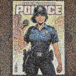 Rafael Albuquerque comic cover art, a secret service policewoman