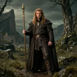 Still of Erebor from the Hobbit, matte painting
