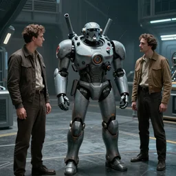 scene from the 1 9 5 2 science fiction film battletech, photo