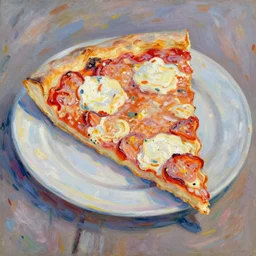 Slice of Pizza - Claude Monet