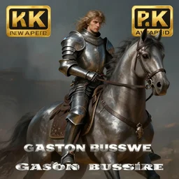 a knight in heavy armor riding on an armored horse, art by greg rutkowski gaston bussiere fantasy soft hair trending on artstation deviantart book cover art concept art key art dramatic volumetric lighting, 4 k, award winning