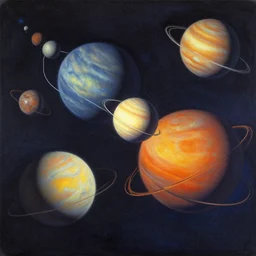 cloisonnism view of planets in no mans sky, masterpiece, moebius, beksinski