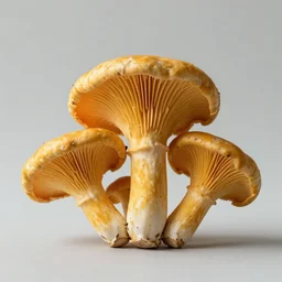 chanterelle mushroom, 4 k, high definition, realistic, cinematic, centered