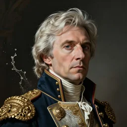 Portrait of Marine le Pen as emperor napoleon,  amazing splashscreen artwork, splash art, head slightly tilted, natural light, elegant, intricate, fantasy, atmospheric lighting, cinematic, matte painting, by Greg rutkowski