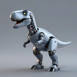 a robot similar to a t-rex, octane render, 3D