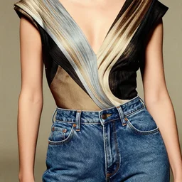 close up of female movie star of the sixties with avant - garde dress, official jean - paul gaultier editorial, highly detailed