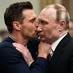 a cgi film render from rick astley  slaping putin, cinematic, photo realistic, mega legendary, mega epic, far away and close camera shots