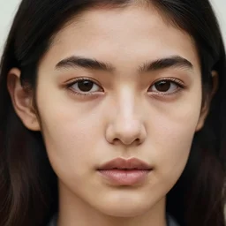 a beautiful female's portrait, natural look, skin texture, detailed, by steve mccurry, by mark mann, by alessio albi