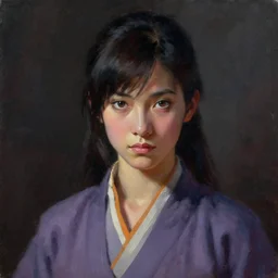 portrait masterpiece painting of korra in the style of peter mohrbacher, artgerm, dramatic lighting and composition, octane render, trending on artstation, concept art 8 k
