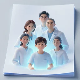 realistic photo portrait of a scientific document photograph of of glowing family in a grey sky 1 9 9 0, life magazine photo, natural colors, museum collection, kodak