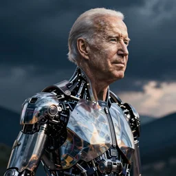 Joe Biden that is a cyborg