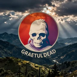 photo of a knolling of grateful dead fan