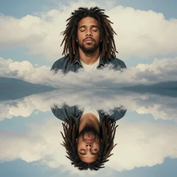 symmetry!! heaven is a state of mind, j cole, surreal landscape, serene, peace, very detailed, perfect composition, perfect lighting, 4 k, greg rutkowski, derek zabrocki, jacques - laurent agasse, tim white, artgerm